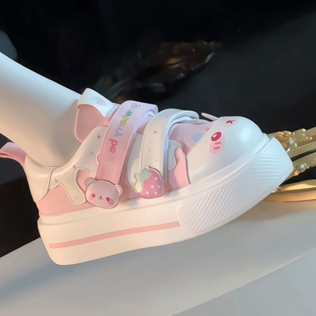 Women'S Shoes Big Feet - Zapatillas de lona Lolita con diseño