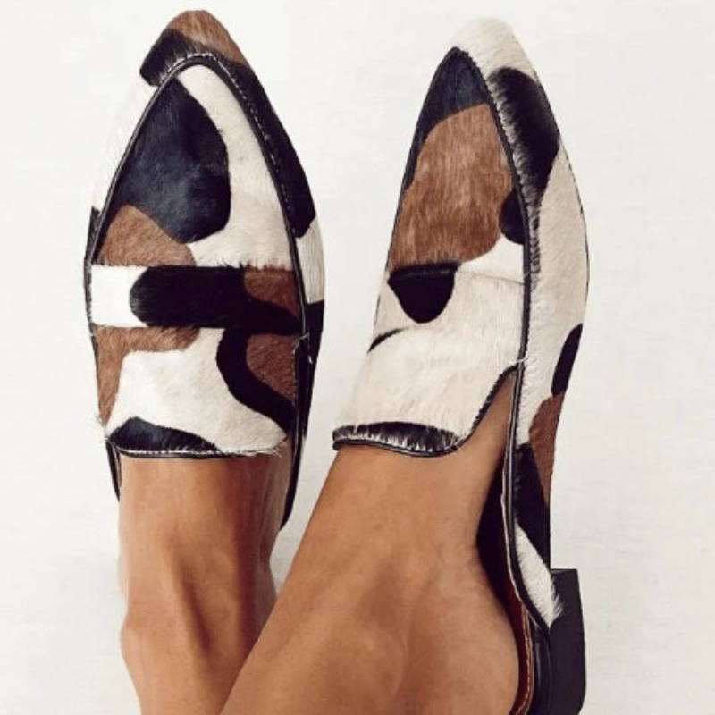 Women Shoes Loafers - Zapatos Casuales de Mujer con Punta