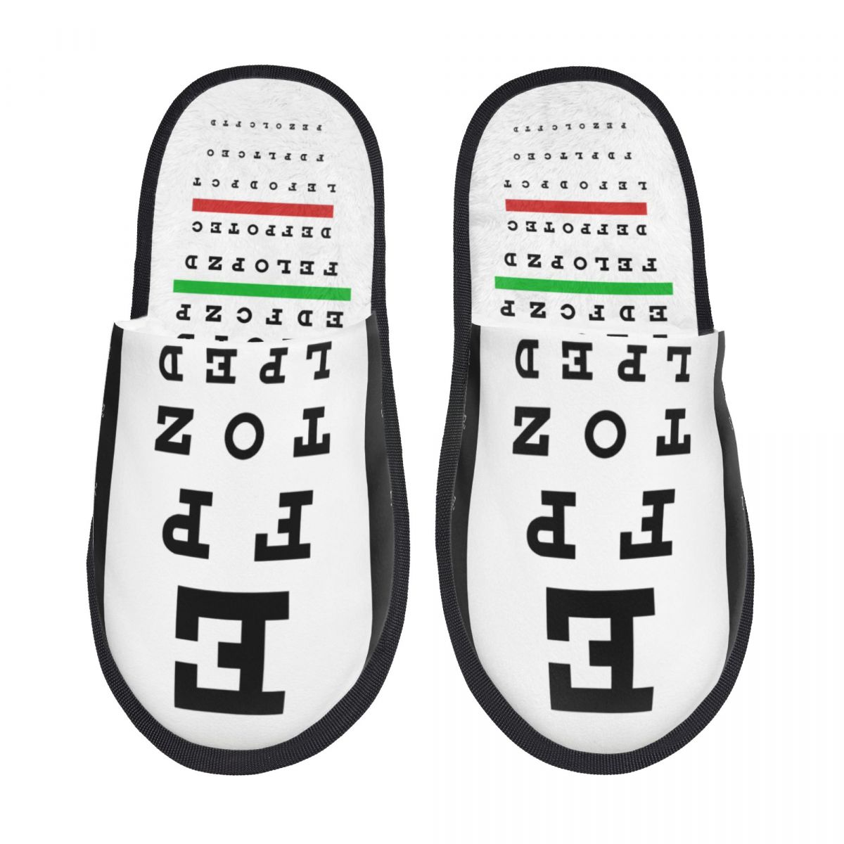 Women Shoes Chart Size - Pantuflas de Espuma Viscoelástica con Diseño