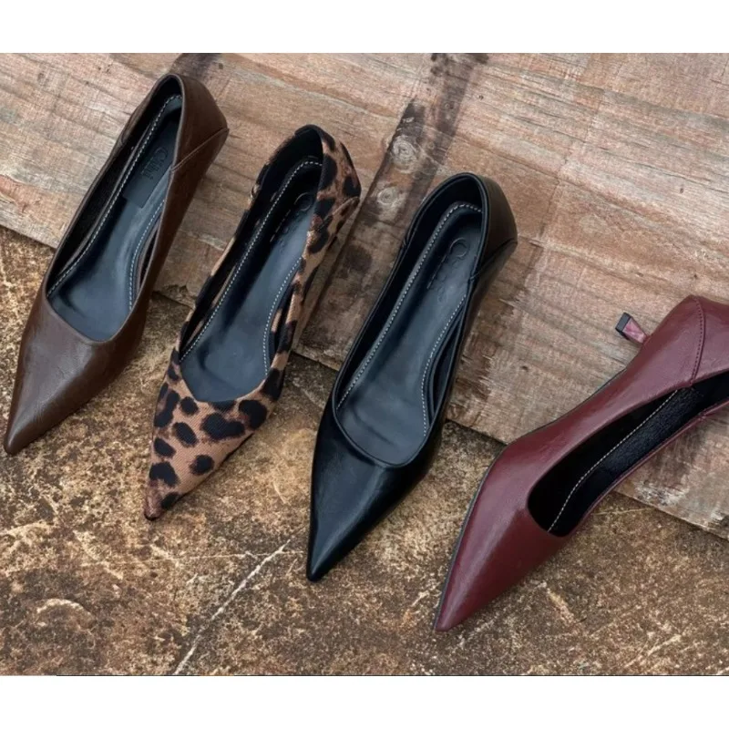 Women'S Shoes Non Slip - 2024 mujeres tacones altos sexis Borgoña