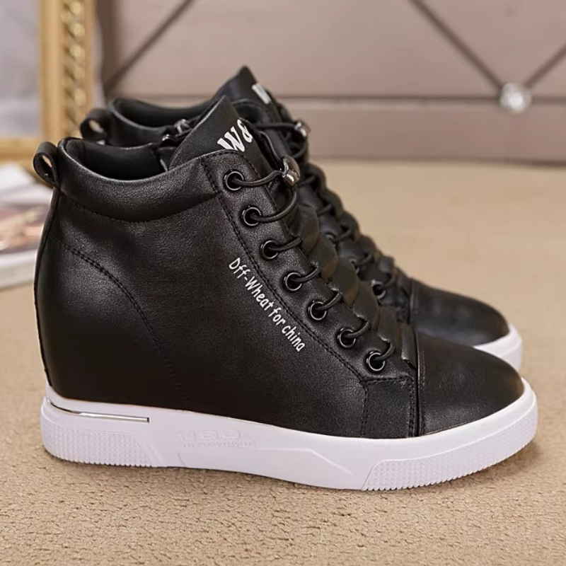 Wedge Heeled Sneaker - Zapatillas de deporte para mujer, tacones