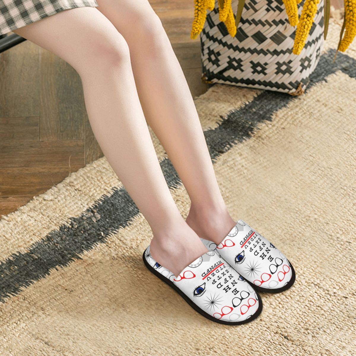 Pantuflas personalizadas con d - Women Shoes Chart Size reseña y precio
