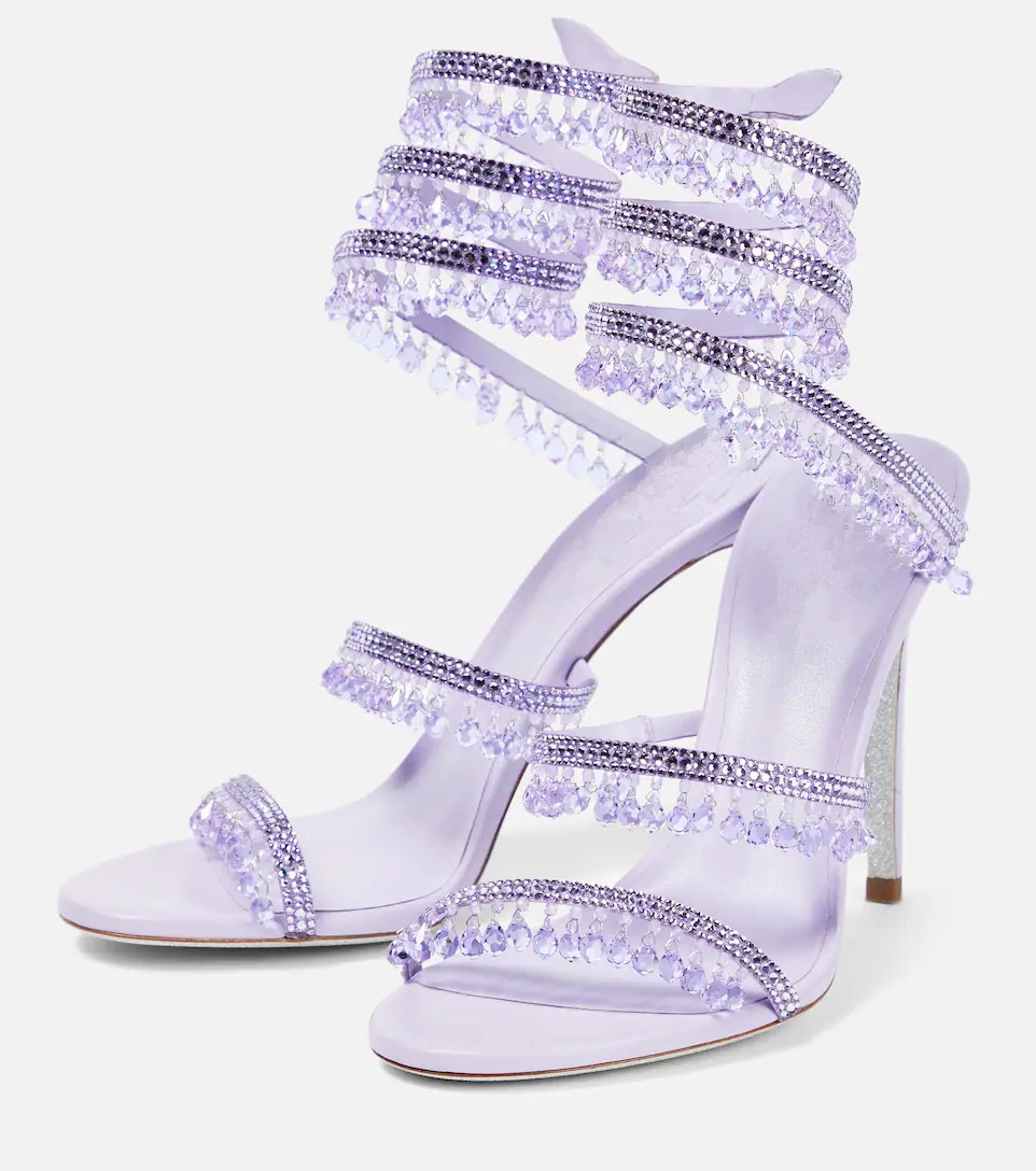 Sandalias de tacón de aguja co - Peep Toe Heels reseña y precio