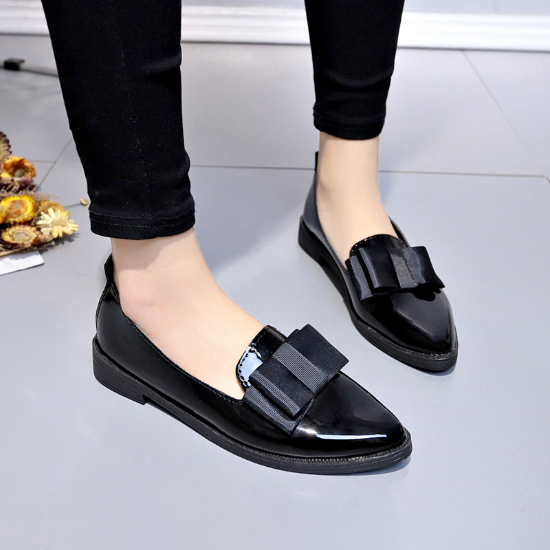 Zapatos Planos de Piel Sintéti - Women'S Shoes Non Slip reseña y precio