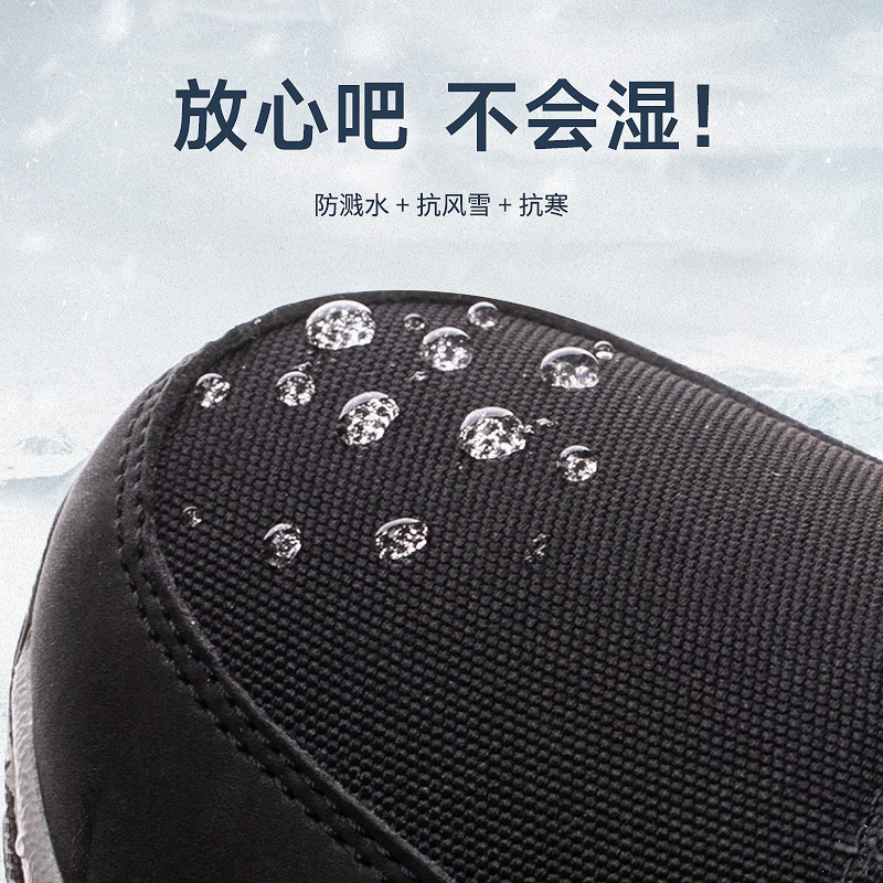 Botas de nieve gruesas del nor - Women'S Shoes Big Feet reseña y precio