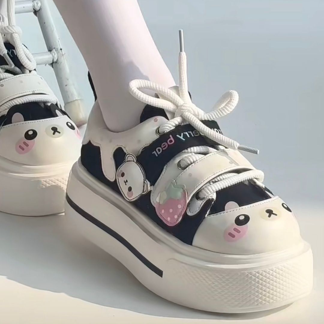 Zapatillas de lona Lolita con  - Women'S Shoes Big Feet reseña y precio