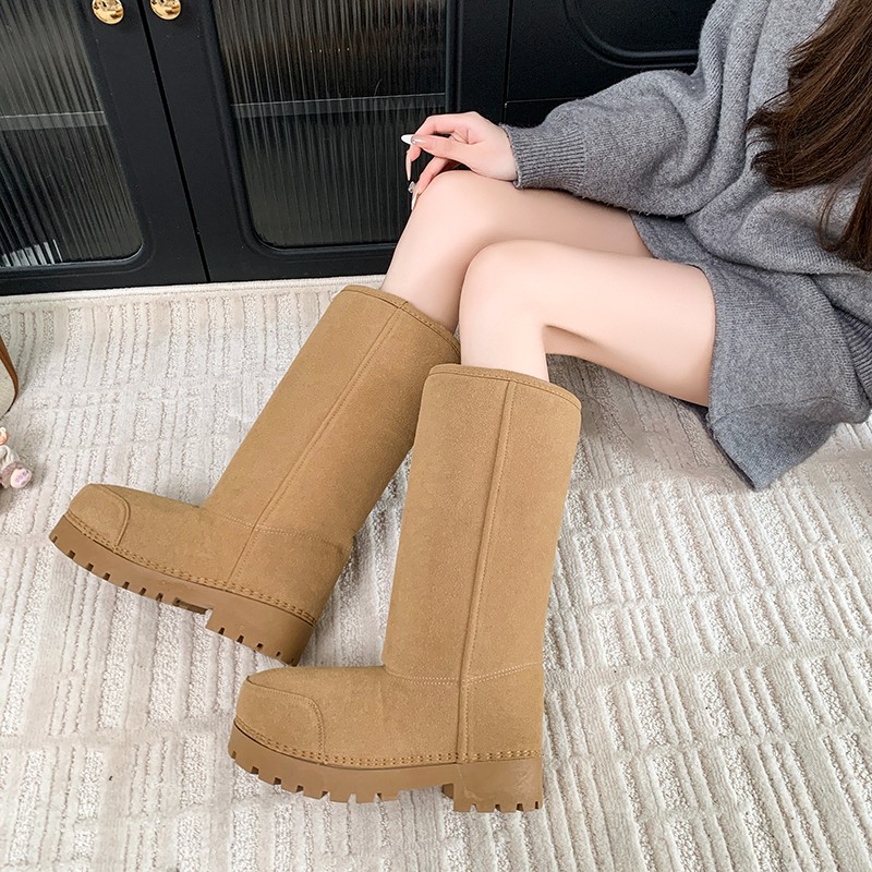 Botas de nieve de suela gruesa - Women'S Shoes Big Feet reseña y precio