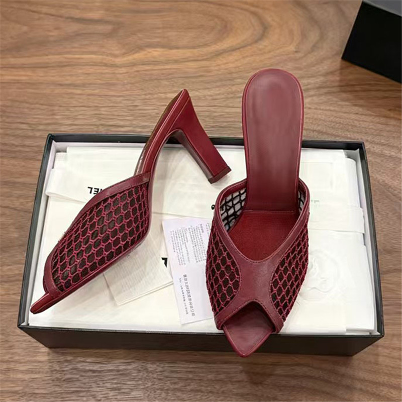 Sandalias de tacón alto con pl - Peep Toe Heels reseña y precio