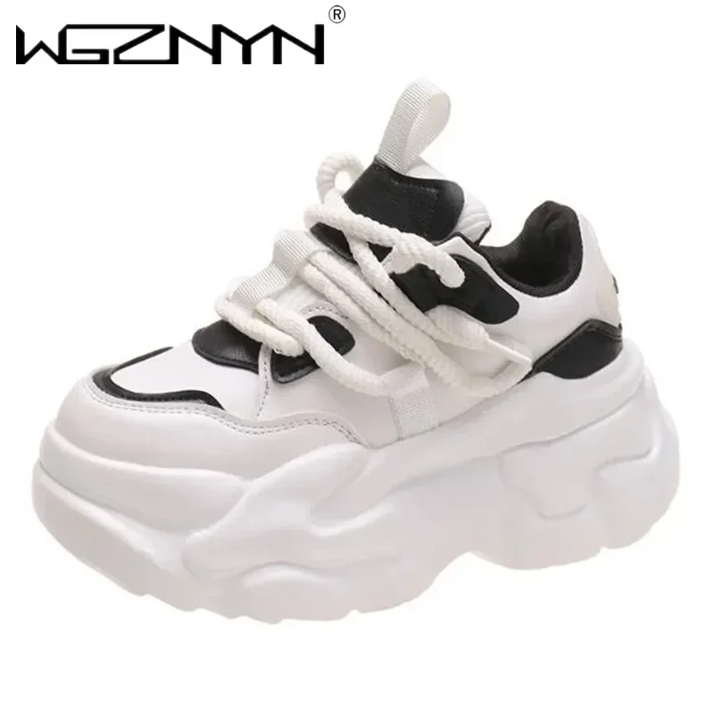 Zapatos de cuero informales co - Wedge Heeled Sneaker reseña y precio