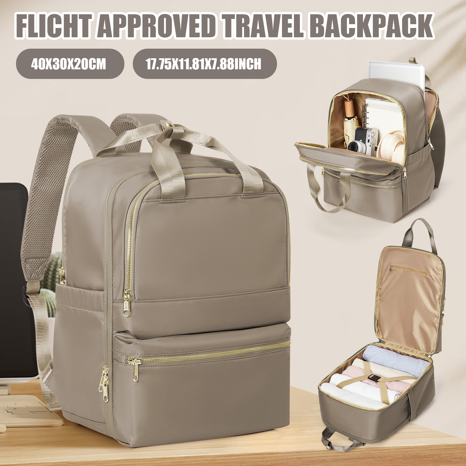 Mochila de viaje Ryanair 40x30 - Women Shoes Zipper reseña y precio