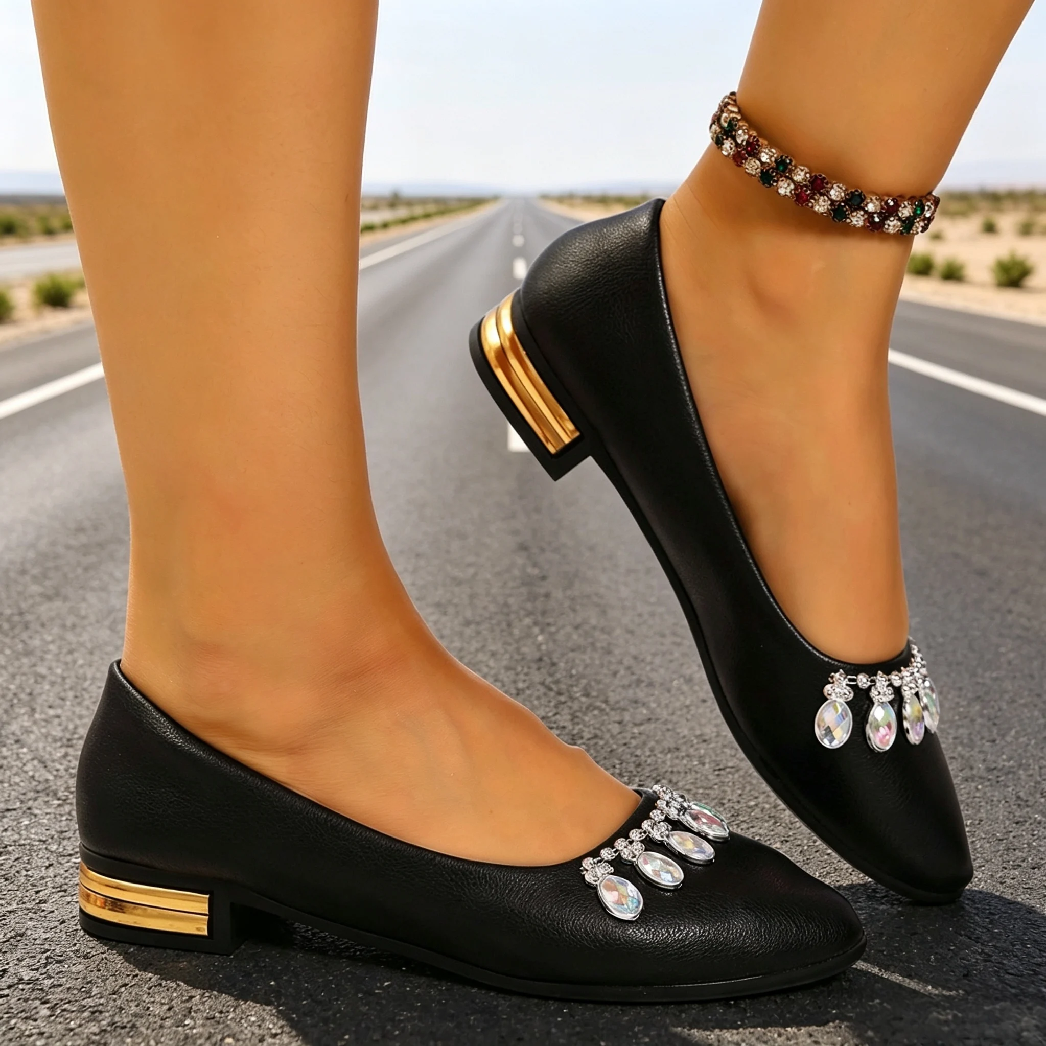 Zapatos Planos de Mujer con Pu - Women'S Shoes Non Slip reseña y precio
