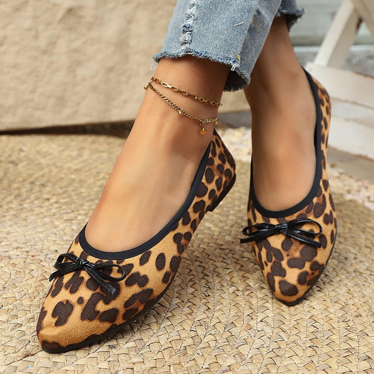 2026 Zapatos Planos de Leopard - Women Shoes Loafers reseña y precio