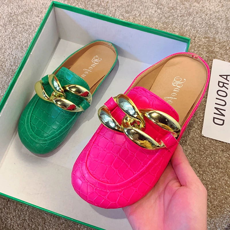 Zapatillas de mujer a la moda, - Gold Chain Sandal reseña y precio