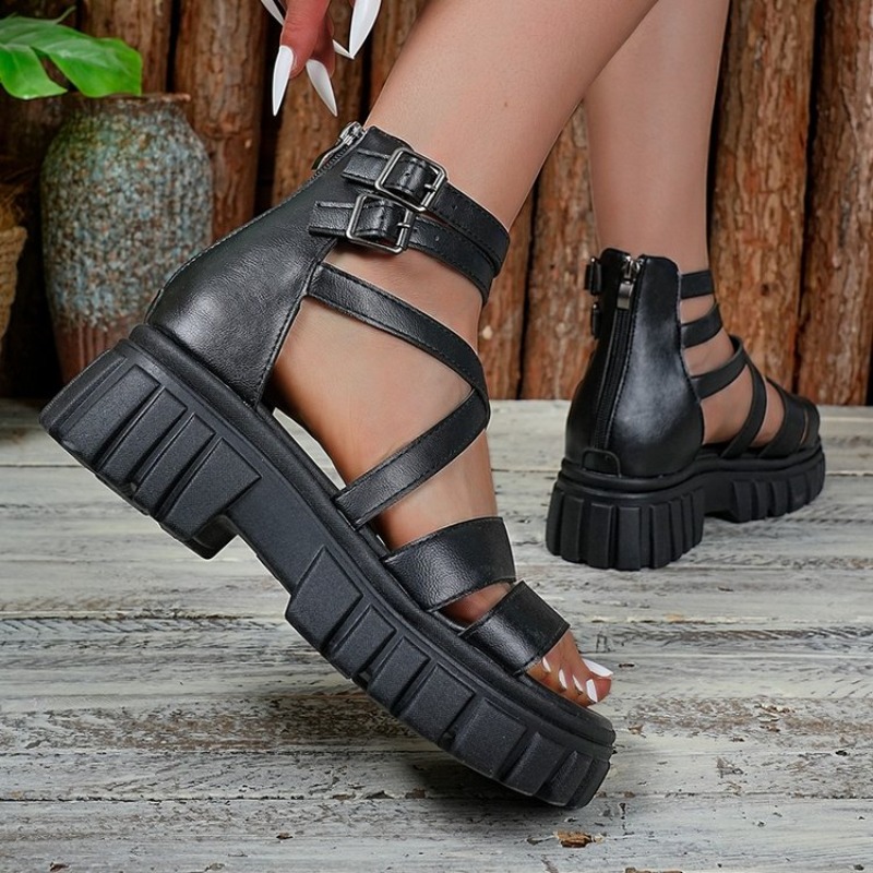 Sandalias de Tacón Grueso Esti - Women Shoes Model reseña y precio