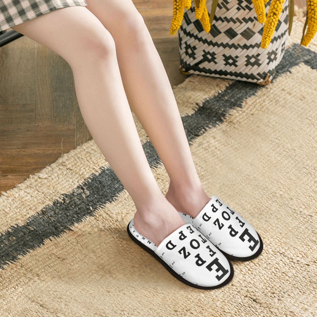 Pantuflas de Espuma Viscoelást - Women Shoes Chart Size reseña y precio