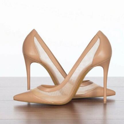 Zapatos de tacón sexis desnudo - Women'S Shoes In Size 12 reseña y precio