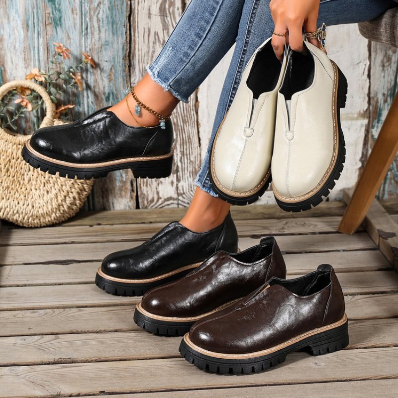 Zapatos de Mujer Estilo Britán - Women Shoes Loafers reseña y precio