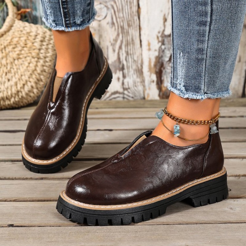 Zapatos de Mujer Estilo Britán - Women Shoes Loafers reseña y precio