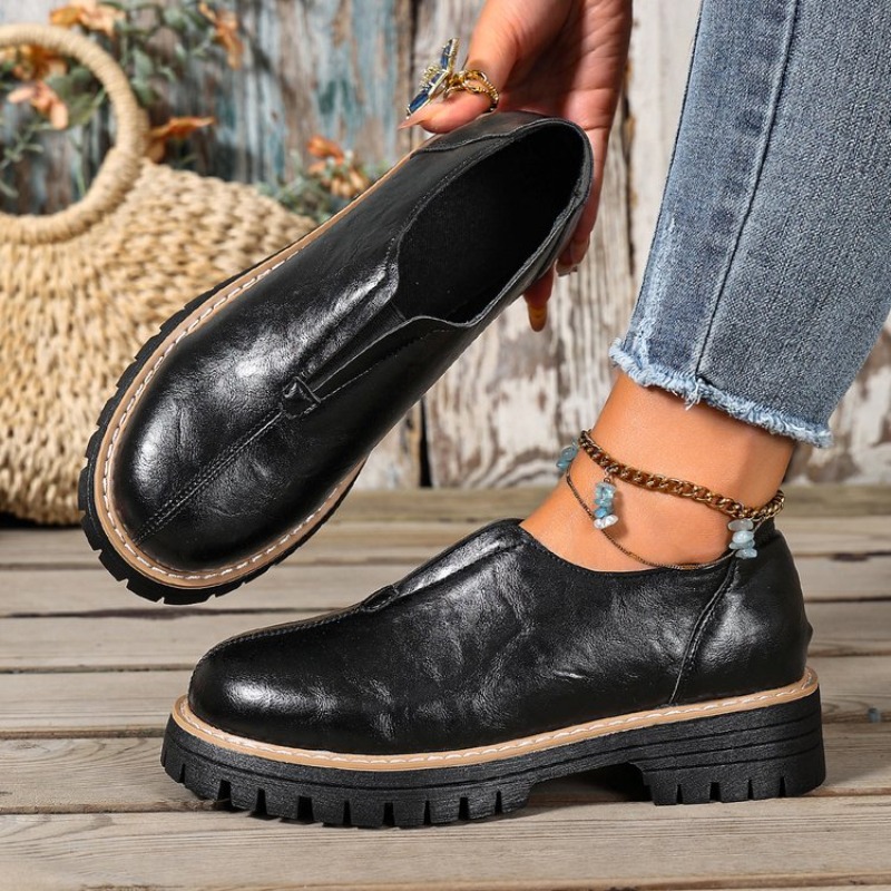 Zapatos de Mujer Estilo Britán - Women Shoes Loafers reseña y precio