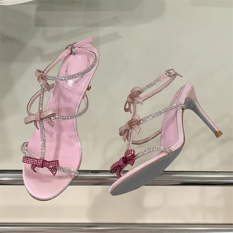 Aneikeh, sandalias de gladiado - Peep Toe Heels reseña y precio