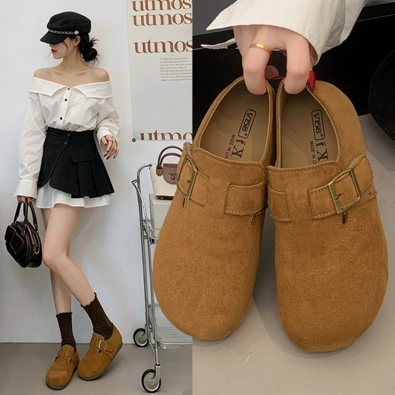 Zapatos Birken de gamuza con p - Women Shoes Loafers reseña y precio