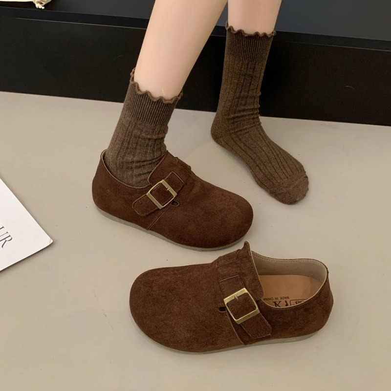 Zapatos Birken de gamuza con p - Women Shoes Loafers reseña y precio