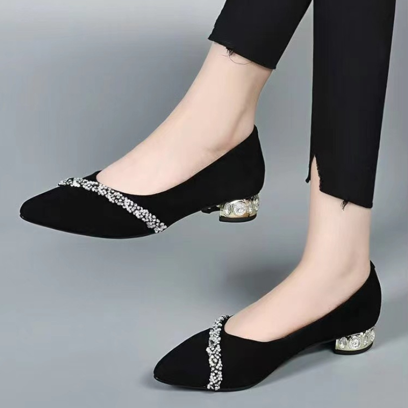 Zapatos de tacón alto con diam - Women Shoes Loafers reseña y precio