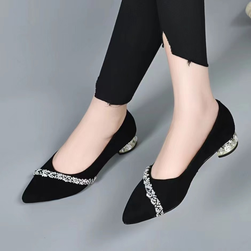 Zapatos de tacón alto con diam - Women Shoes Loafers reseña y precio