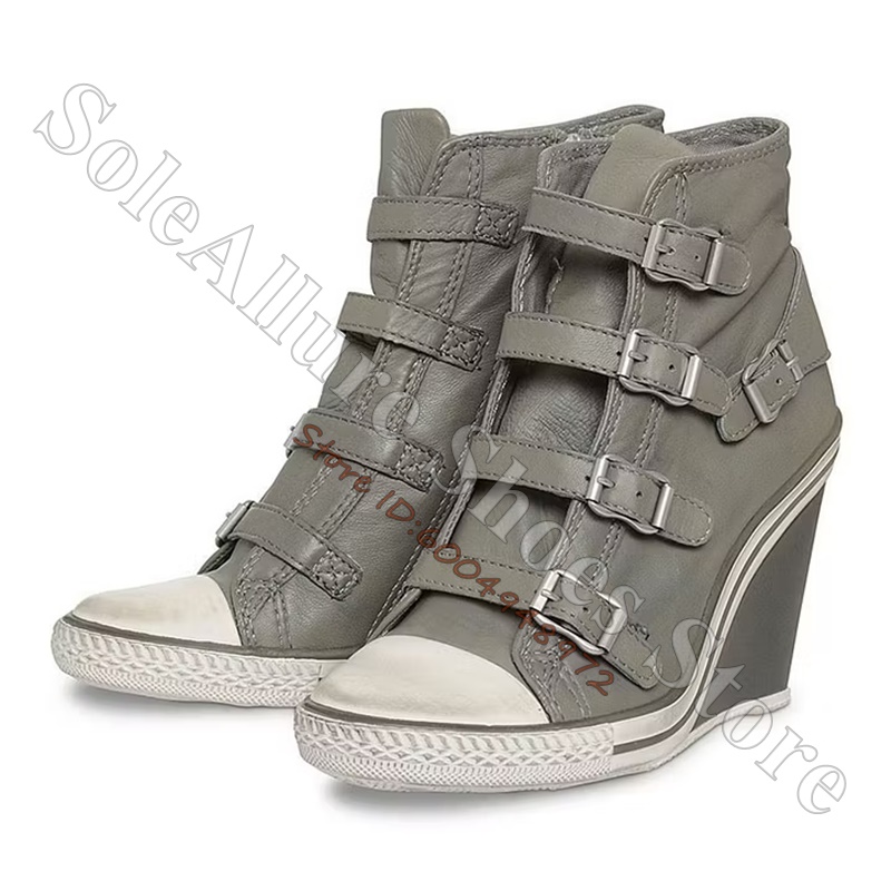 Zapatillas de cuña de caña alt - Wedge Heeled Sneaker reseña y precio