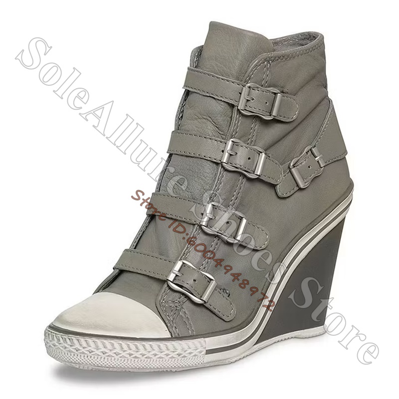 Zapatillas de cuña de caña alt - Wedge Heeled Sneaker reseña y precio
